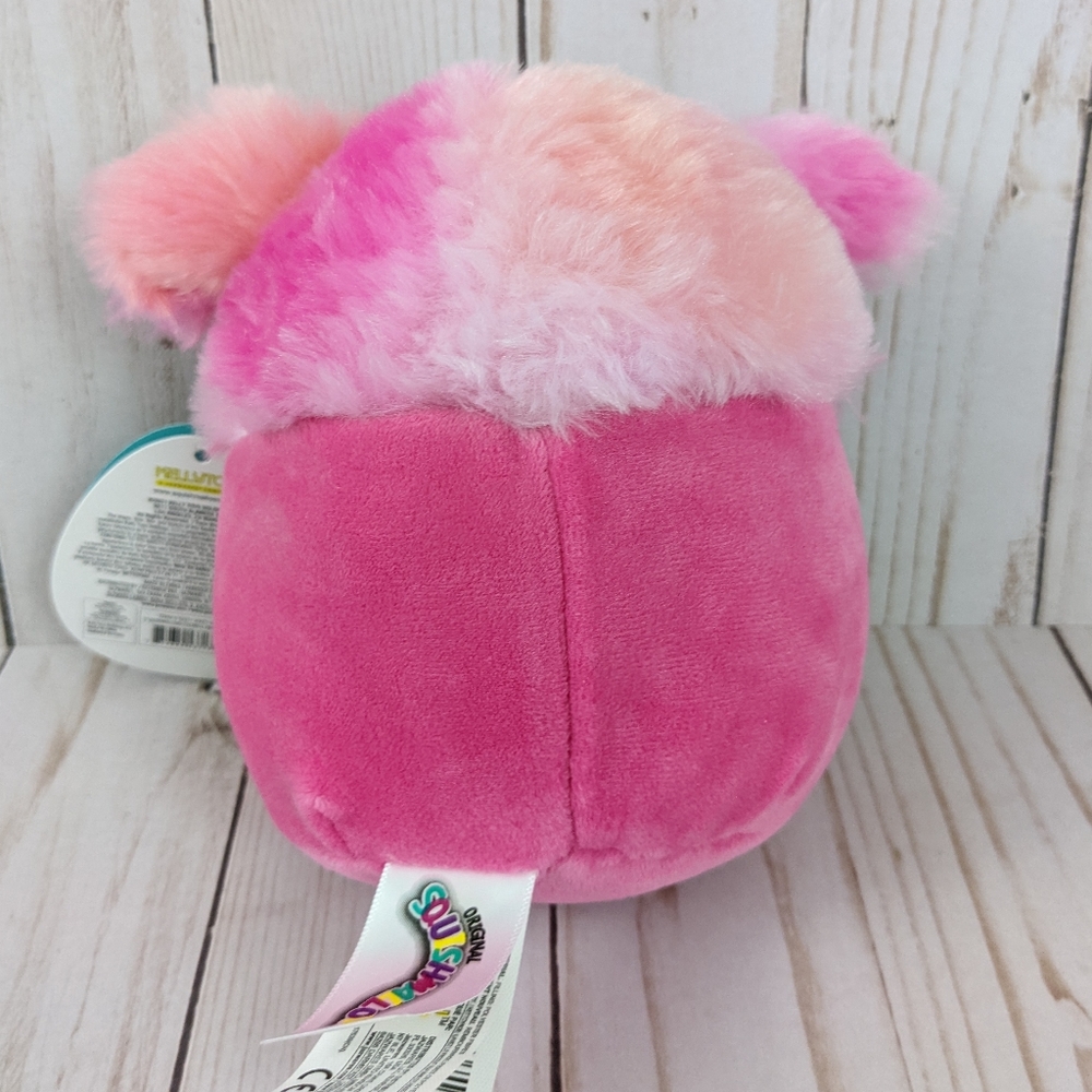 Kellytoy Squishmallows Pink Hailey the Bigfoot Colorful Crew Squad New 5" - Picture 5 of 5
